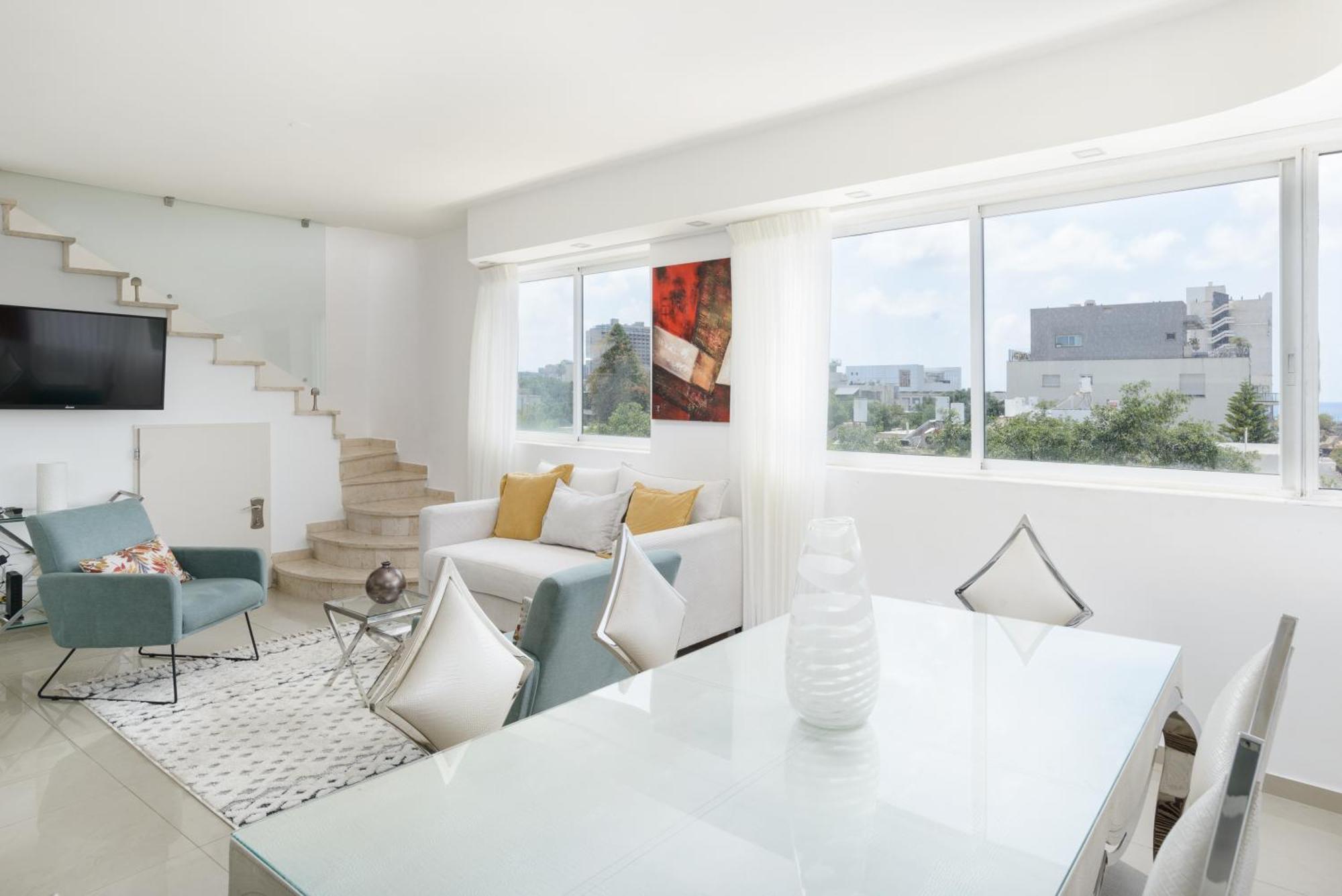 Penthouse With Panoramic View By Feelhome Тел Авив Екстериор снимка